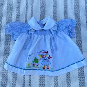 vintage girl shirt dress